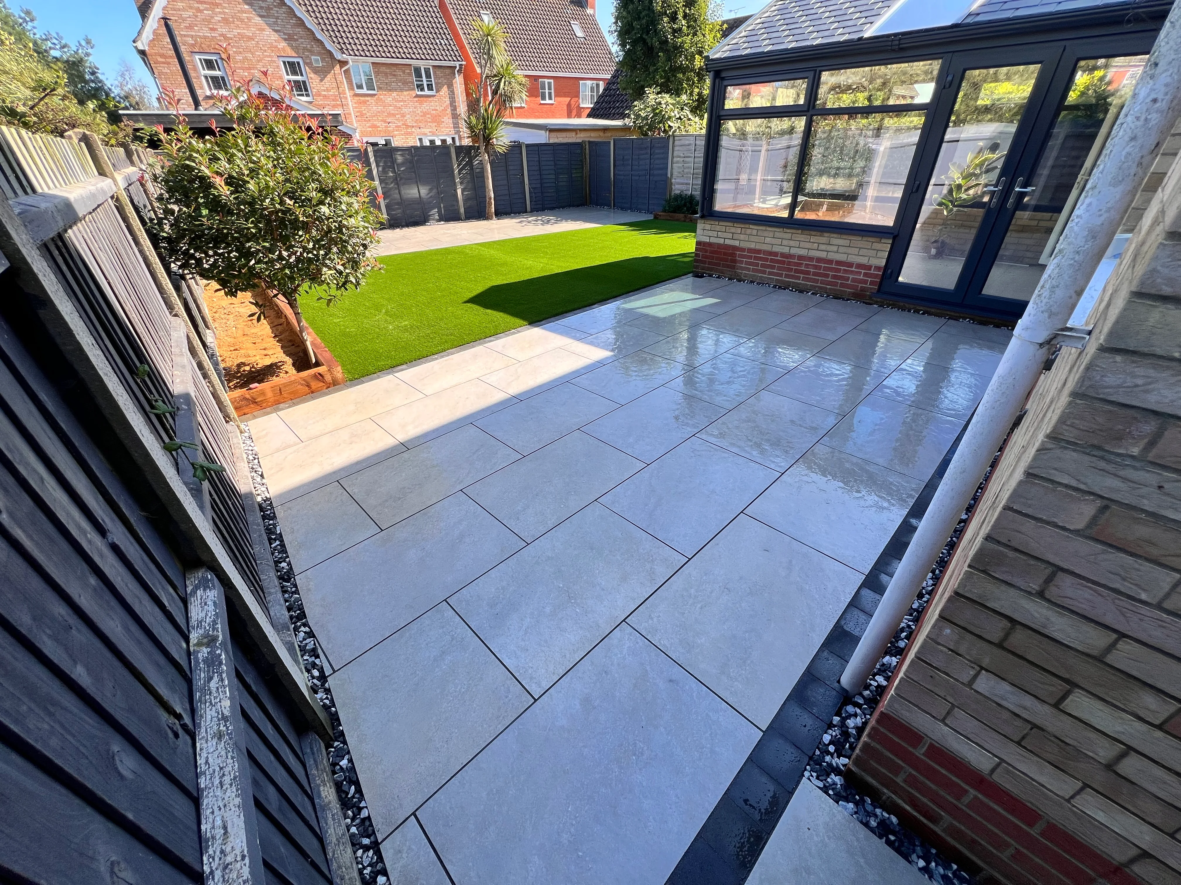 Beautiful porcelain paving