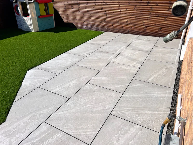 Wayne Flowerday and AGPSN team - professional artificial grass and porcelain paving installers in Norwich